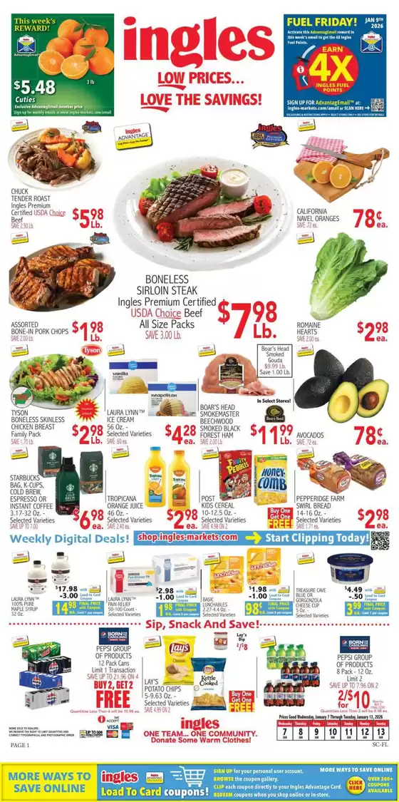 Ingles Markets catalogue in New Paltz NY | Our best offers for you | 2026-01-07T00:00:00.000Z - 2026-01-13T00:00:00.000Z
