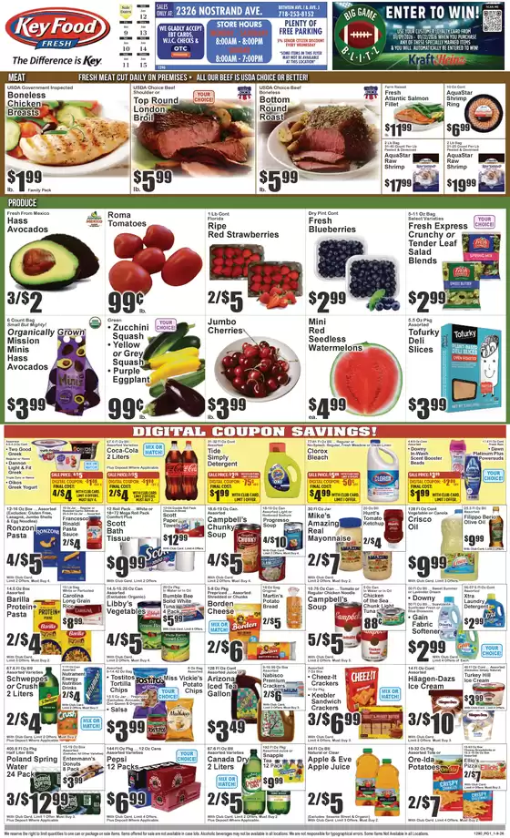 Key Food catalogue in New Paltz NY | Our best bargains | 2026-01-09T00:00:00.000Z - 2026-01-15T00:00:00.000Z