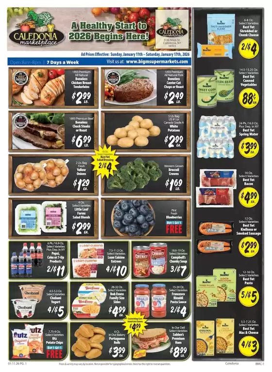 BigM Supermarkets catalogue | Great offer for all customers | 2026-01-11T00:00:00.000Z - 2026-01-17T00:00:00.000Z