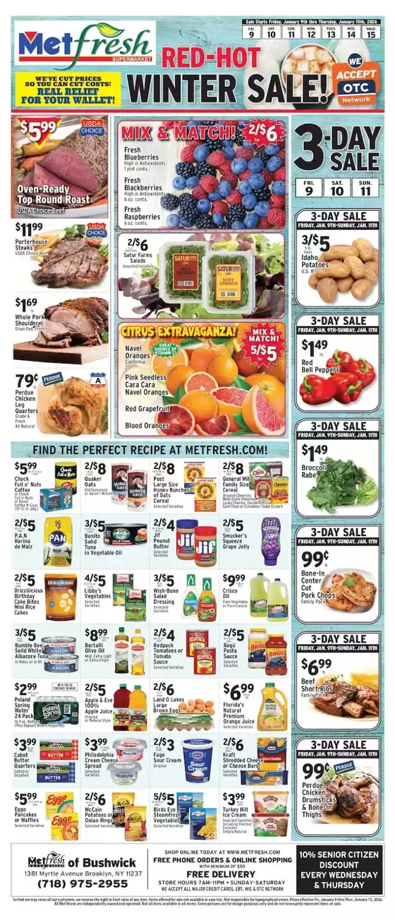 Met Foodmarkets catalogue in Spanaway WA | Top deals and discounts | 2026-01-11T00:00:00.000Z - 2026-01-17T00:00:00.000Z