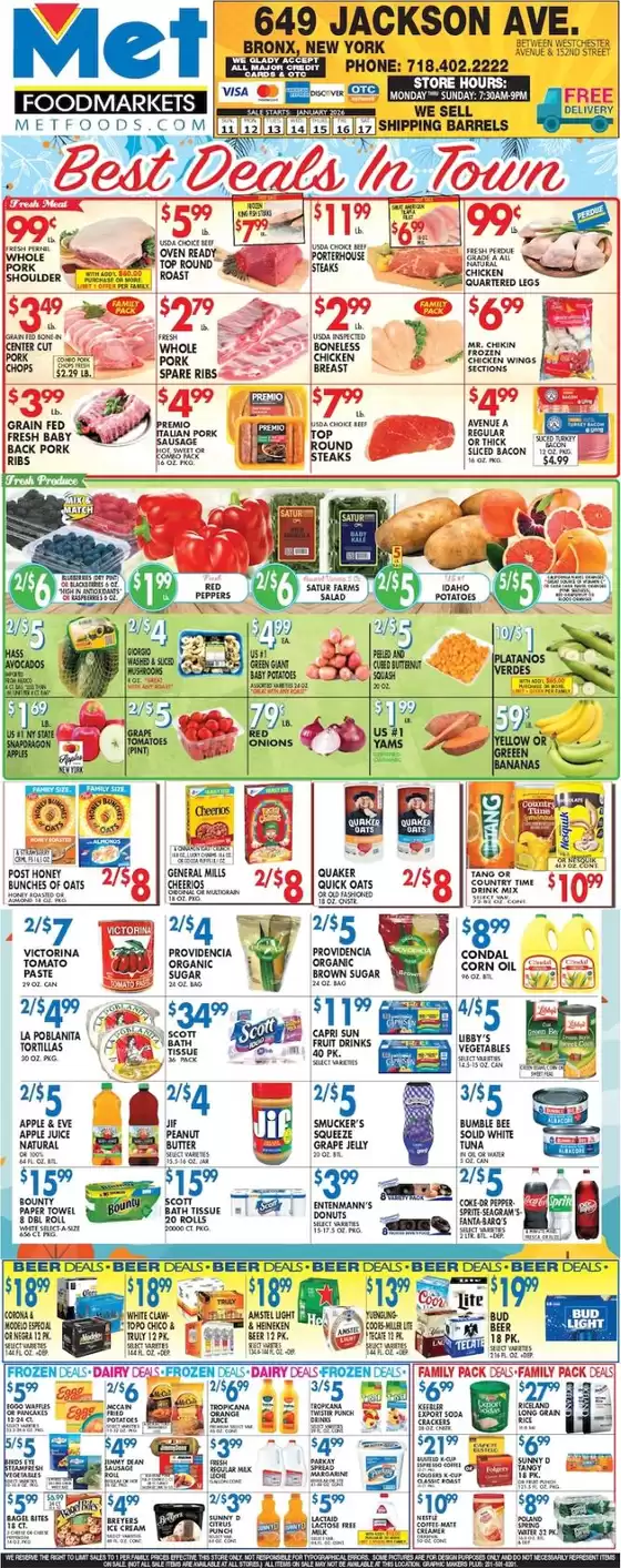 Met Foodmarkets catalogue in Spanaway WA | Great discounts on selected products | 2026-01-11T00:00:00.000Z - 2026-01-17T00:00:00.000Z