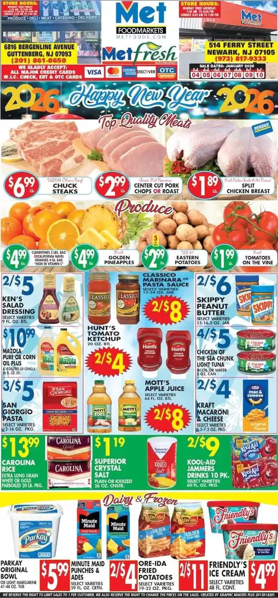 Met Foodmarkets catalogue in Spanaway WA | Current deals and offers | 2026-01-11T00:00:00.000Z - 2026-01-17T00:00:00.000Z