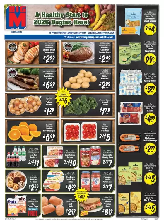 BigM Supermarkets catalogue in Laveen AZ | Special offers for you | 2026-01-11T00:00:00.000Z - 2026-01-17T00:00:00.000Z