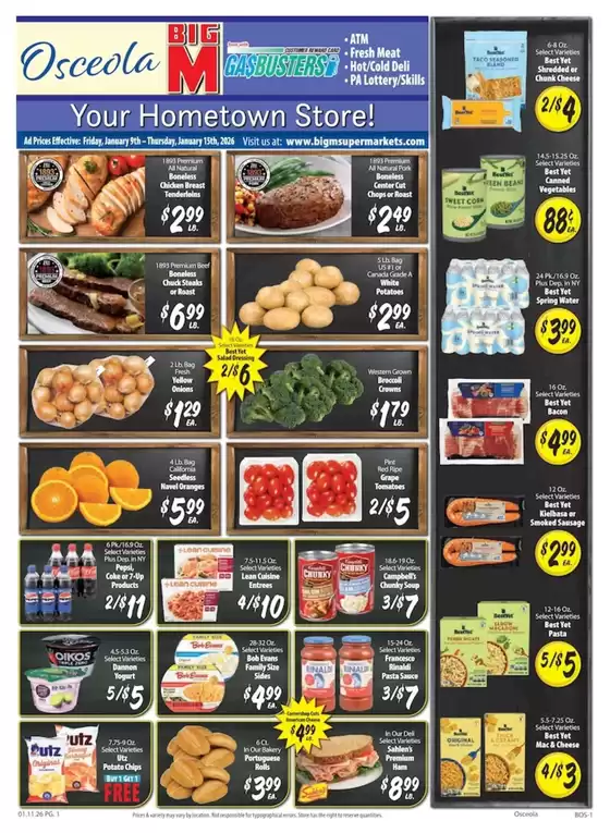 BigM Supermarkets catalogue in Laveen AZ | Our best deals for you | 2026-01-09T00:00:00.000Z - 2026-01-15T00:00:00.000Z