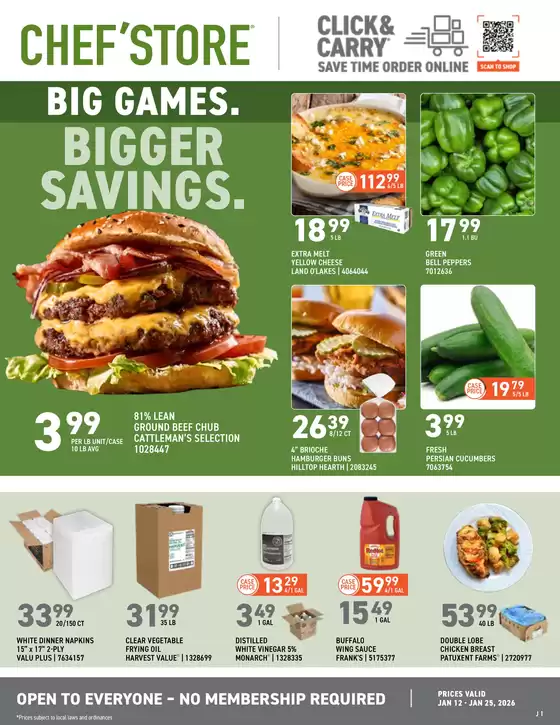 Chef'Store catalogue in Forney TX | Our best bargains | 2026-01-12T00:00:00.000Z - 2026-01-25T00:00:00.000Z