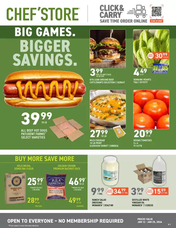 Chef'Store catalogue in Forney TX | Discover attractive offers | 2026-01-12T00:00:00.000Z - 2026-01-25T00:00:00.000Z