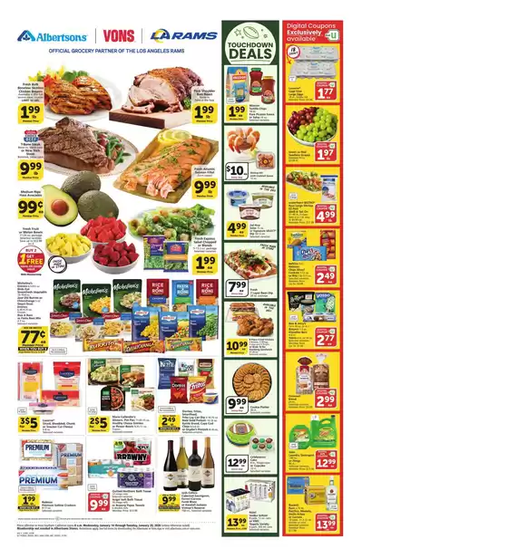 Albertsons catalogue in Llano CA | Current special promotions | 2026-01-14T00:00:00.000Z - 2026-01-20T00:00:00.000Z