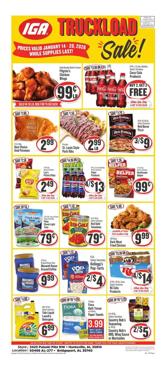 IGA catalogue | Great discounts on selected products | 2026-01-14T00:00:00.000Z - 2026-01-20T00:00:00.000Z