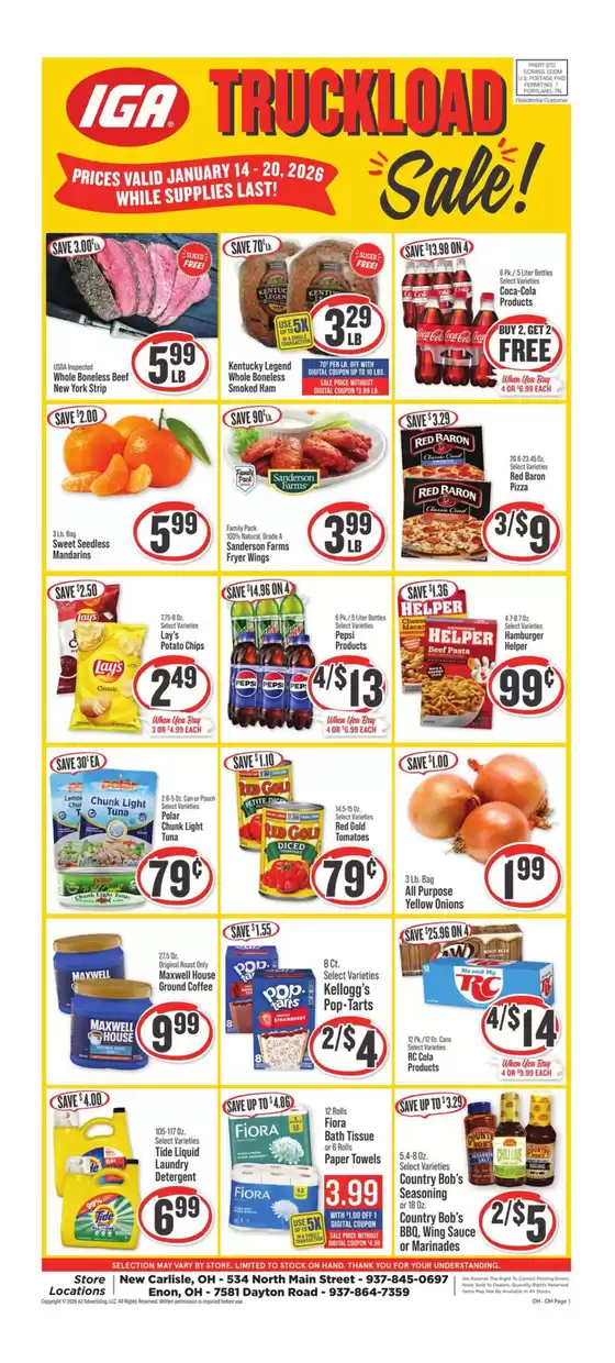 IGA catalogue | Top offers for all bargain hunters | 2026-01-14T00:00:00.000Z - 2026-01-20T00:00:00.000Z