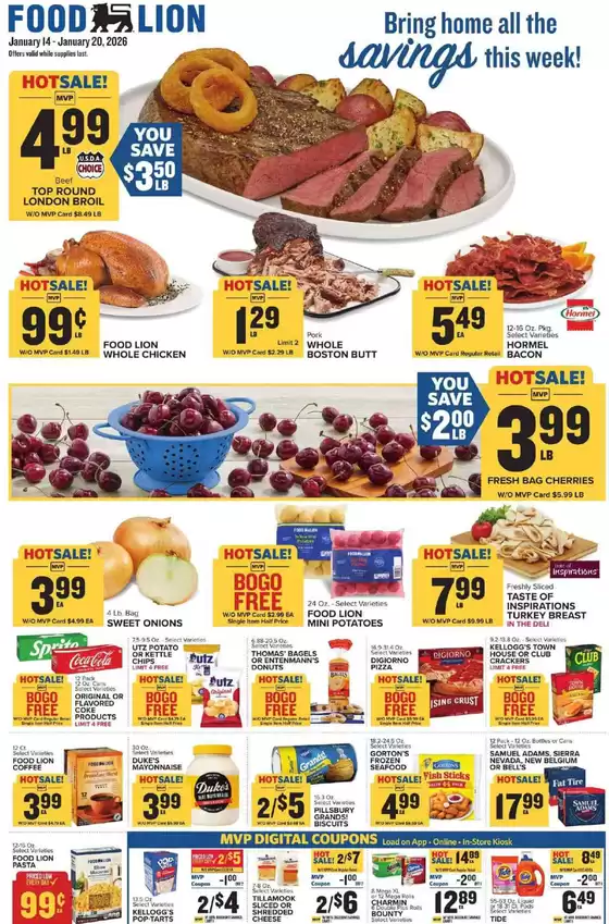 Food Lion catalogue | Great offer for all customers | 2026-01-14T00:00:00.000Z - 2026-01-20T00:00:00.000Z