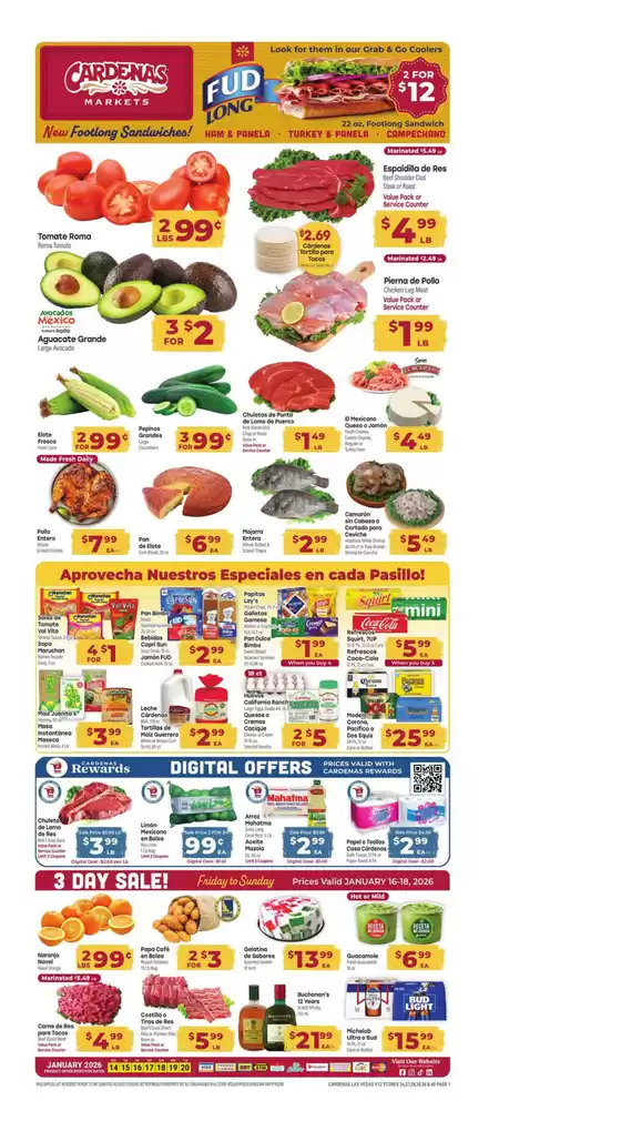 Cardenas catalogue in Havelock NC | Our best offers for you | 2026-01-14T00:00:00.000Z - 2026-01-20T00:00:00.000Z