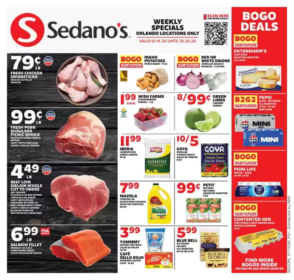 Sedano's catalogue in Billings MT | Current special promotions | 2026-01-14T00:00:00.000Z - 2026-01-20T00:00:00.000Z
