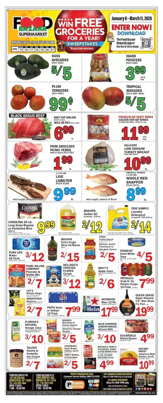 Food Bazaar catalogue | Exclusive deals for our customers | 2026-01-15T00:00:00.000Z - 2026-01-21T00:00:00.000Z