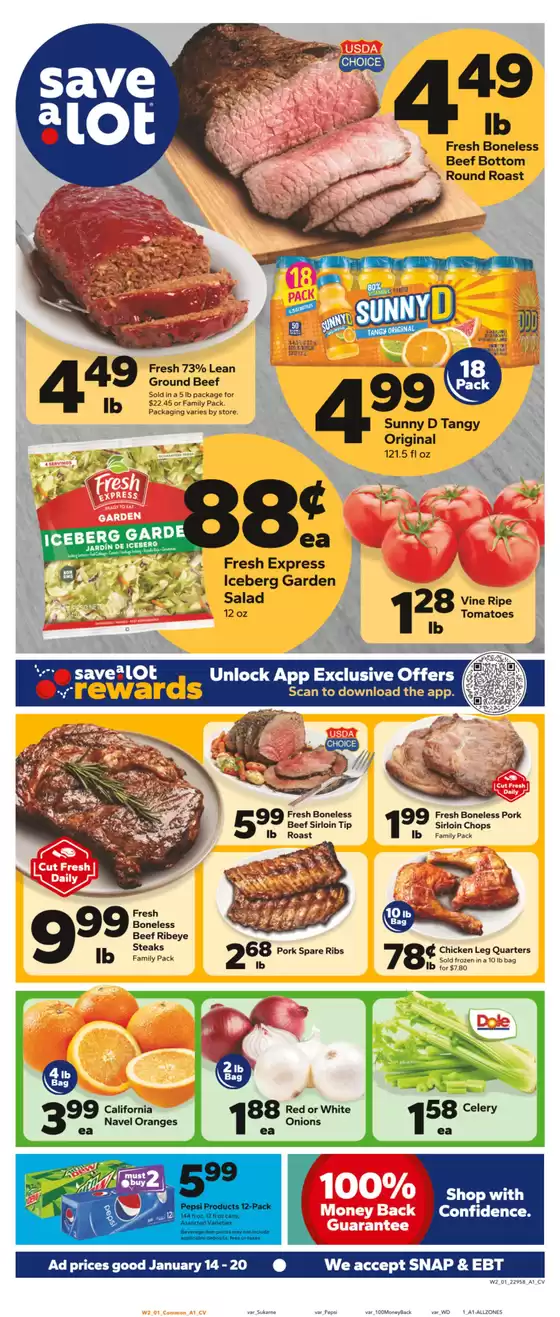 Save a Lot catalogue in Bend OR | Offers for bargain hunters | 2026-01-14T00:00:00.000Z - 2026-01-20T00:00:00.000Z