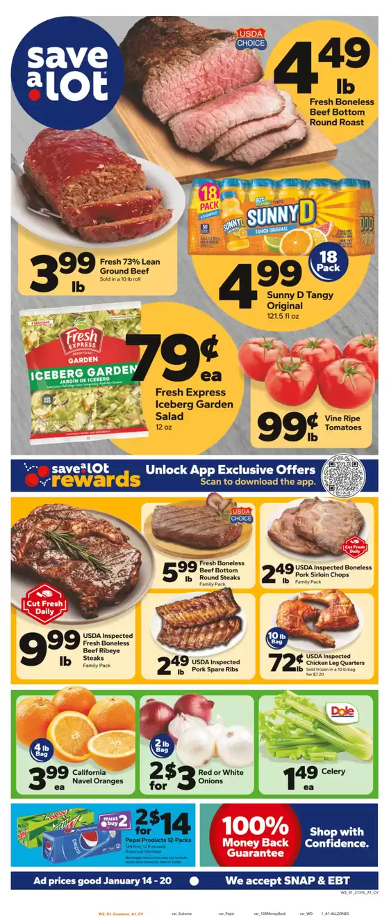 Save a Lot catalogue in Bend OR | Top offers for all bargain hunters | 2026-01-14T00:00:00.000Z - 2026-01-20T00:00:00.000Z