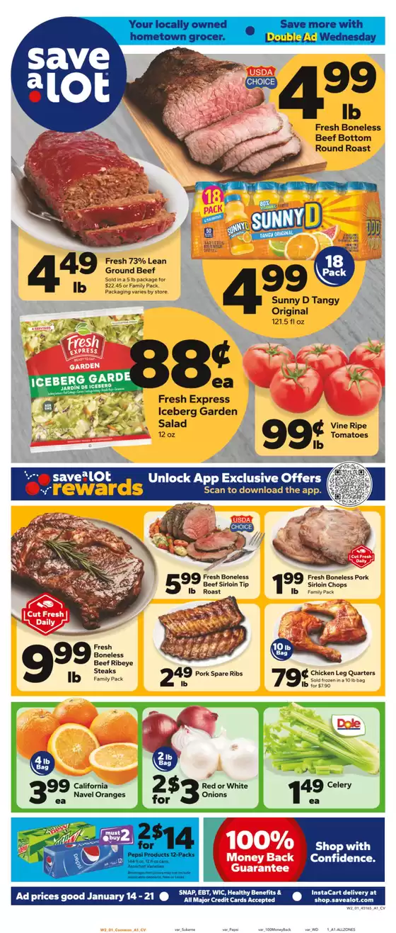 Save a Lot catalogue in Bend OR | Current bargains and offers | 2026-01-14T00:00:00.000Z - 2026-01-21T00:00:00.000Z