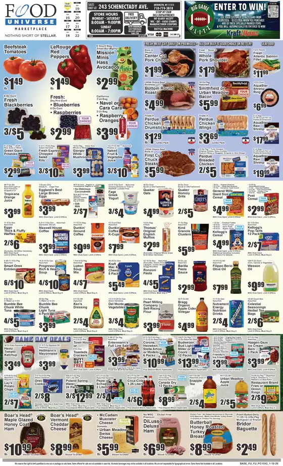 Food Universe catalogue | New offers to discover | 2026-01-09T00:00:00.000Z - 2026-01-22T00:00:00.000Z