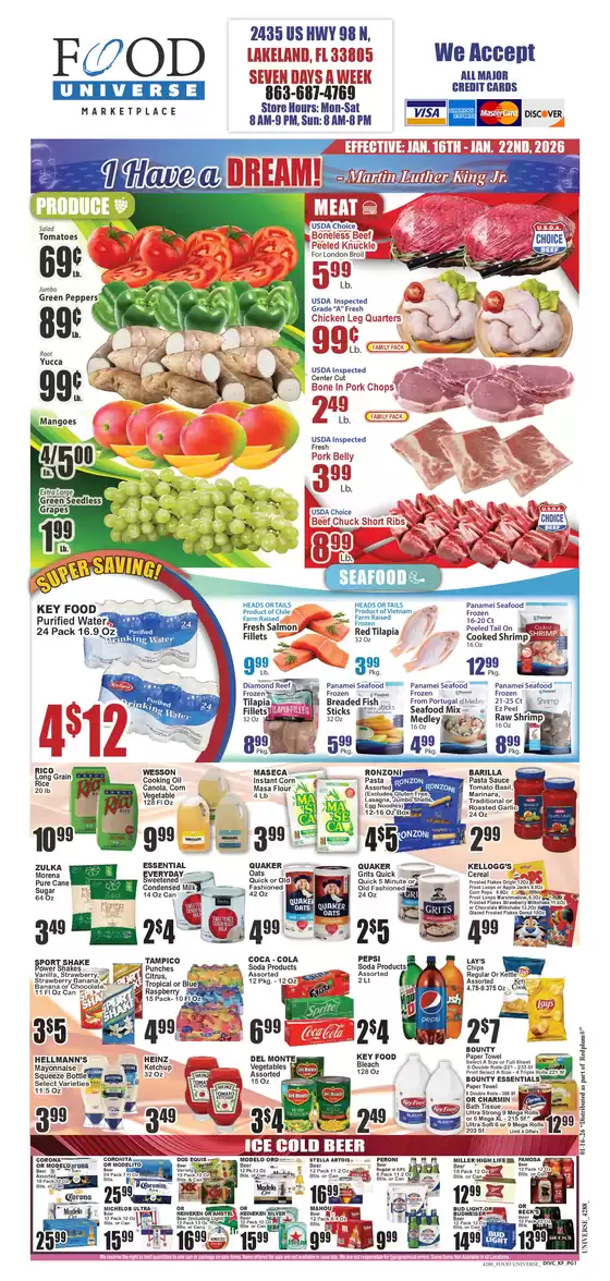 Food Universe catalogue | Current bargains and offers | 2026-01-16T00:00:00.000Z - 2026-01-22T00:00:00.000Z