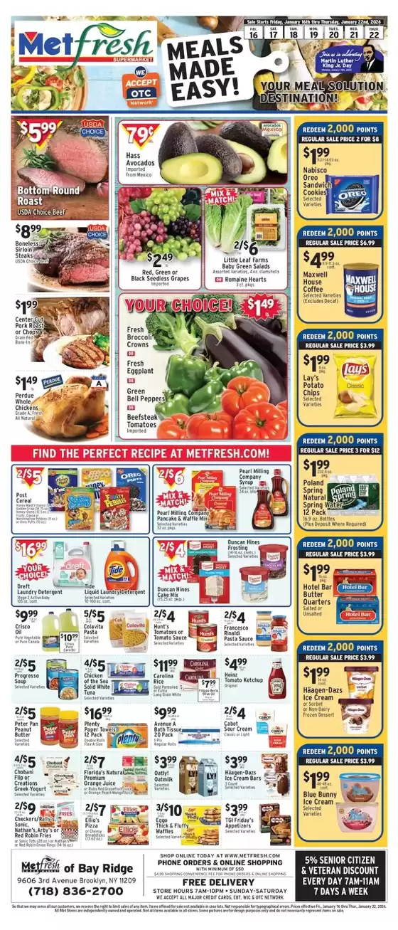 Met Foodmarkets catalogue in Williamsburg KY | Our best deals for you | 2026-01-16T00:00:00.000Z - 2026-01-22T00:00:00.000Z