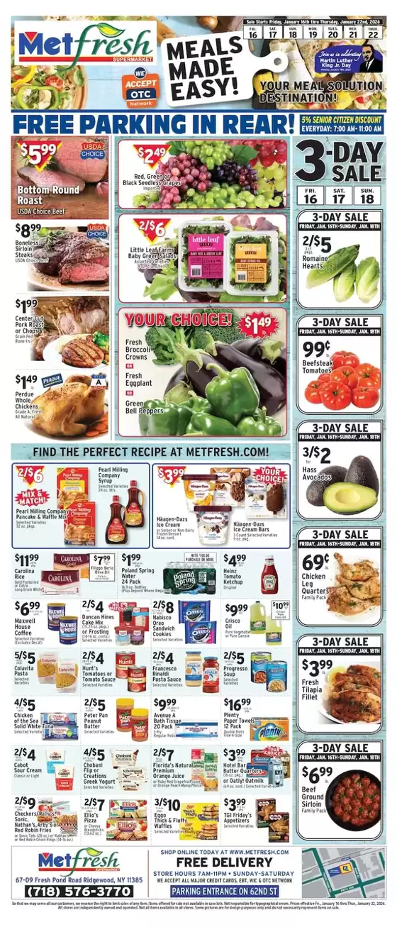 Met Foodmarkets catalogue in Williamsburg KY | Our best bargains | 2026-01-16T00:00:00.000Z - 2026-01-22T00:00:00.000Z