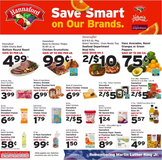 Hannaford catalogue in Sugar Land TX | Top offers for smart savers | 2026-01-18T00:00:00.000Z - 2026-01-24T00:00:00.000Z