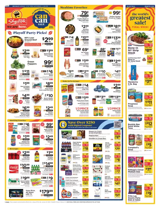 ShopRite catalogue in New Hyde Park NY | Top offers for all bargain hunters | 2026-01-15T00:00:00.000Z - 2026-01-24T00:00:00.000Z