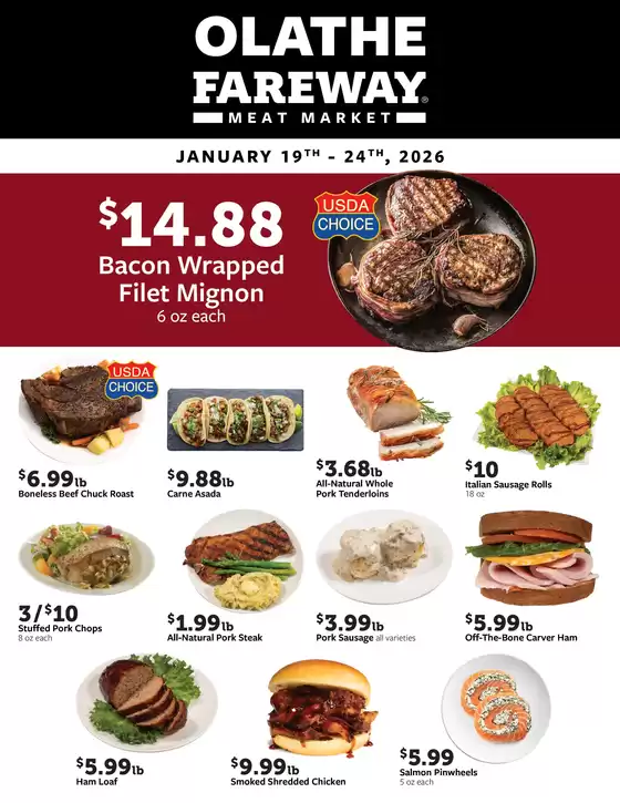 Fareway catalogue in Galloway OH | Attractive special offers for everyone | 2026-01-19T00:00:00.000Z - 2026-01-24T00:00:00.000Z