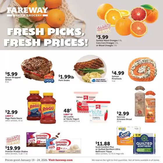 Fareway catalogue in Drasco AR | Our best deals for you | 2026-01-19T00:00:00.000Z - 2026-01-24T00:00:00.000Z