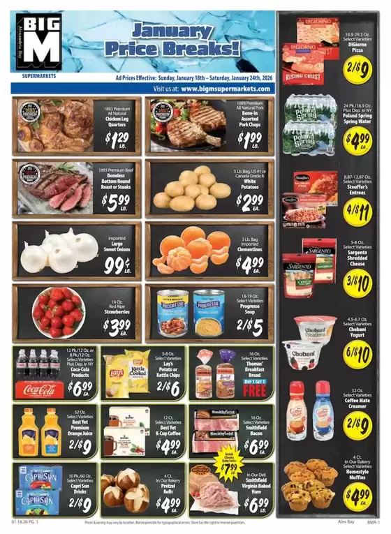 BigM Supermarkets catalogue in Jackson KY | Weekly Specials | 2026-01-18T00:00:00.000Z - 2026-01-24T00:00:00.000Z