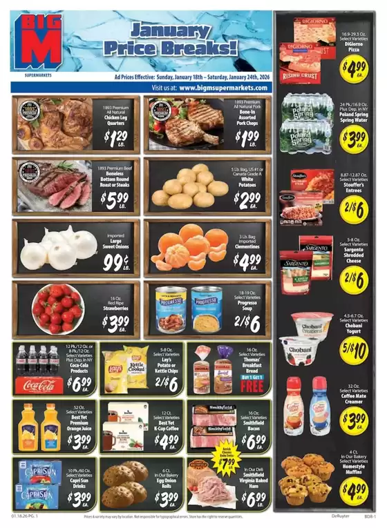 BigM Supermarkets catalogue in Jackson KY | Wide range of offers | 2026-01-18T00:00:00.000Z - 2026-01-24T00:00:00.000Z