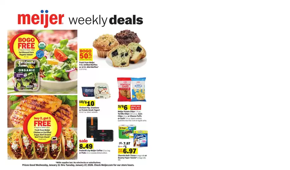 Meijer catalogue in Willow Springs MO | Discover attractive offers | 2026-01-21T00:00:00.000Z - 2026-01-27T00:00:00.000Z