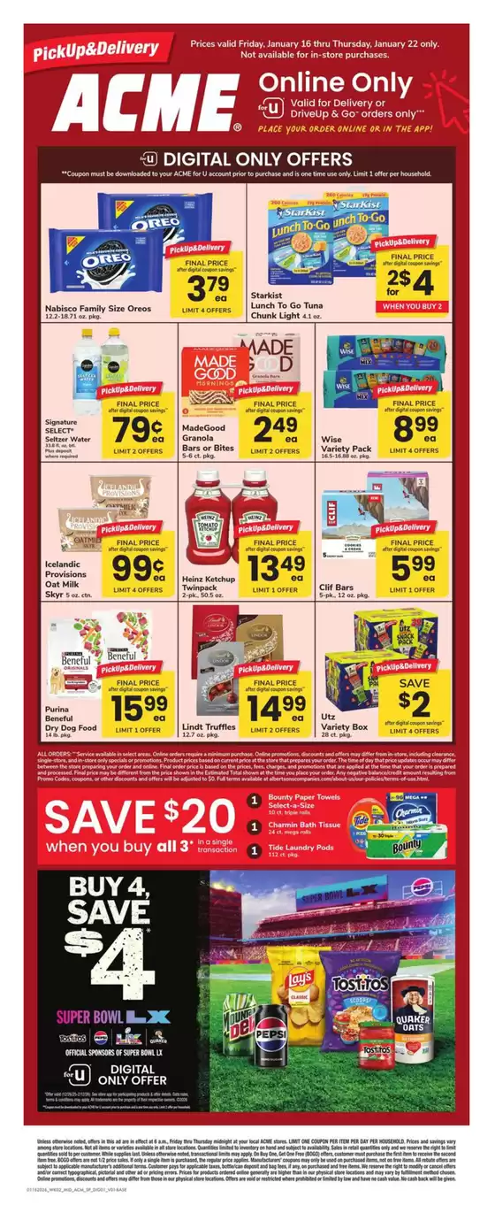 ACME catalogue in Compton CA | Acme Markets - SP | 2026-01-16T00:00:00.000Z - 2026-01-22T00:00:00.000Z