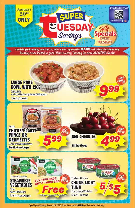 Times Supermarkets catalogue | Super Tuesday Savings | 2026-01-20T00:00:00.000Z - 2026-01-20T00:00:00.000Z