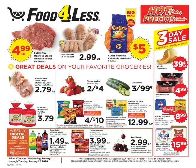 Food 4 Less catalogue | Current special promotions | 2026-01-21T00:00:00.000Z - 2026-01-27T00:00:00.000Z