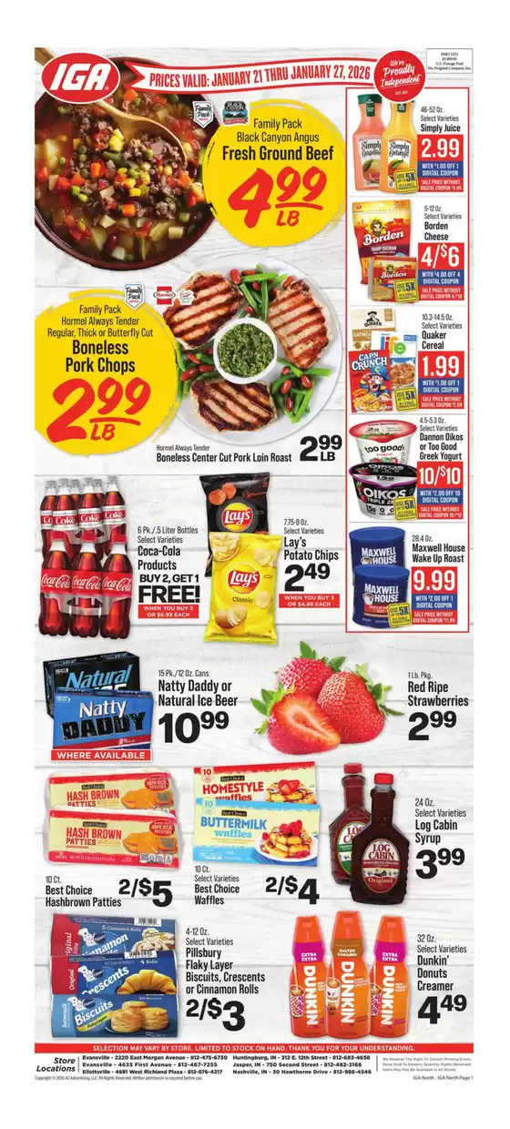 IGA catalogue in Baytown TX | Our best offers for you | 2026-01-21T00:00:00.000Z - 2026-01-27T00:00:00.000Z