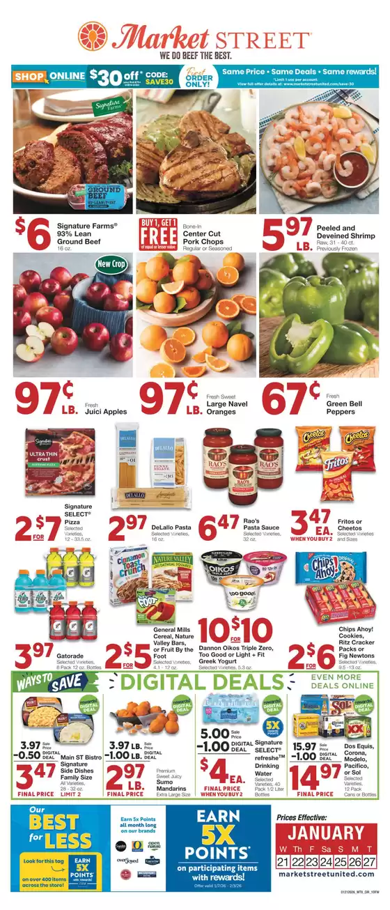 Market Street catalogue in Las Vegas NV | Special offers for you | 2026-01-20T00:00:00.000Z - 2026-01-27T00:00:00.000Z