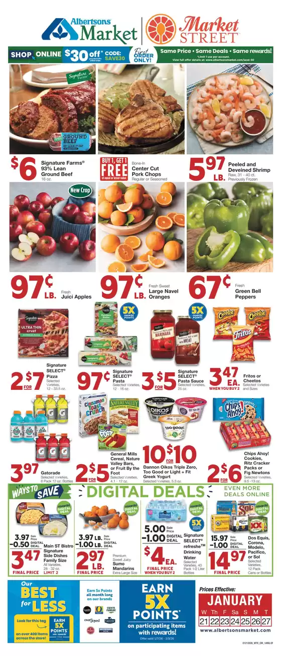 Market Street catalogue in Las Vegas NV | Our best deals for you | 2026-01-20T00:00:00.000Z - 2026-01-27T00:00:00.000Z