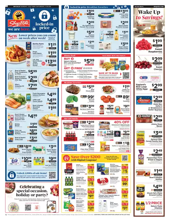 ShopRite catalogue in Palmerton PA | Save now with our deals | 2026-01-22T00:00:00.000Z - 2026-01-31T00:00:00.000Z