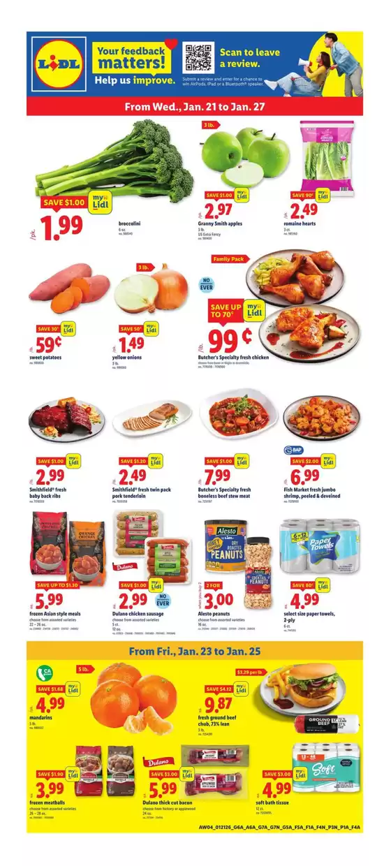 Lidl catalogue in Wetumpka AL | Great offer for bargain hunters | 2026-01-21T00:00:00.000Z - 2026-01-27T00:00:00.000Z
