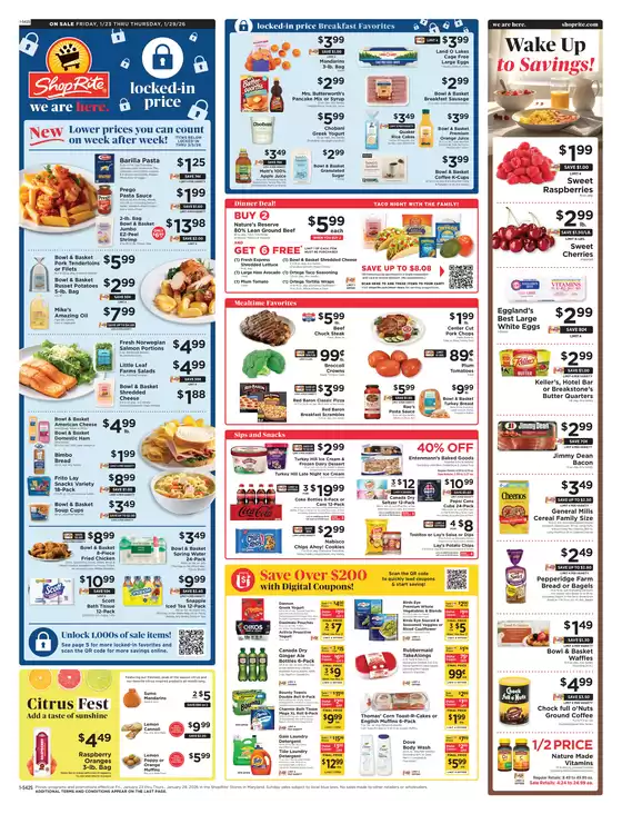 ShopRite catalogue in Yuma AZ | Exclusive deals and bargains | 2026-01-22T00:00:00.000Z - 2026-01-29T00:00:00.000Z