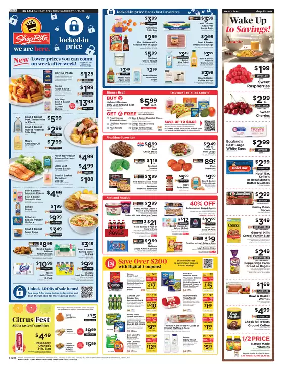 ShopRite catalogue in Galt CA | Exclusive bargains | 2026-01-22T00:00:00.000Z - 2026-01-31T00:00:00.000Z