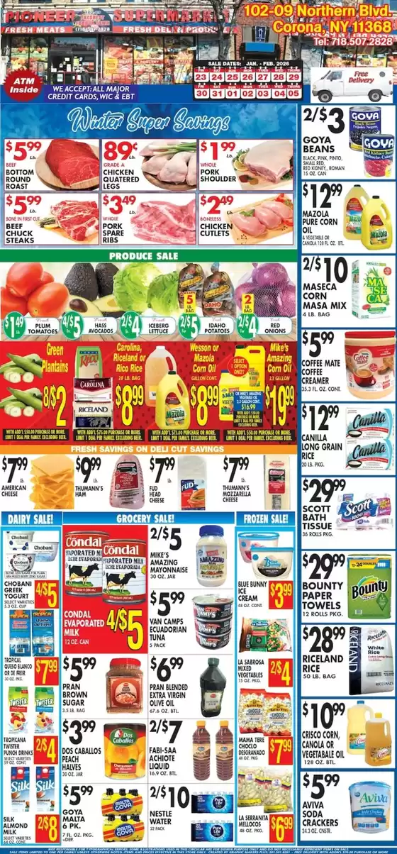 Pioneer Supermarkets catalogue in Galt CA | Exclusive deals and bargains | 2026-01-23T00:00:00.000Z - 2026-01-29T00:00:00.000Z