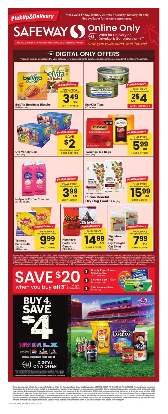 Safeway catalogue in Yuma AZ | Safeway - Eastern - SP | 2026-01-23T00:00:00.000Z - 2026-01-29T00:00:00.000Z