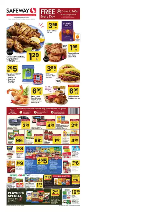 Safeway catalogue in Yuma AZ | Exclusive deals for our customers | 2026-01-23T00:00:00.000Z - 2026-01-29T00:00:00.000Z