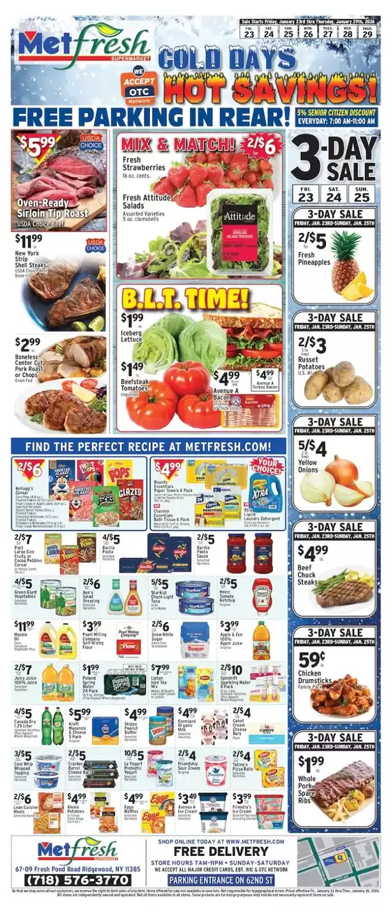 Met Foodmarkets catalogue in Houston TX | Attractive special offers for everyone | 2026-01-23T00:00:00.000Z - 2026-01-29T00:00:00.000Z