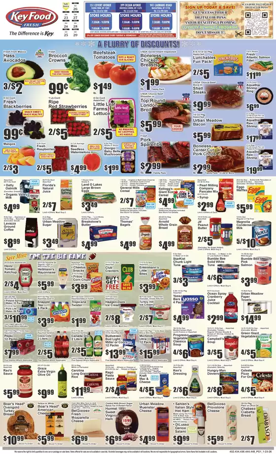 Key Food catalogue in Houston TX | Great offer for all customers | 2026-01-23T00:00:00.000Z - 2026-01-29T00:00:00.000Z