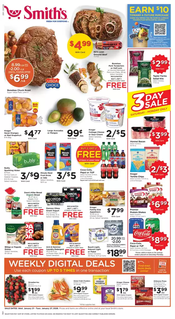 Smith's catalogue in Grindstone PA | Save now with our deals | 2026-01-21T00:00:00.000Z - 2026-01-27T00:00:00.000Z