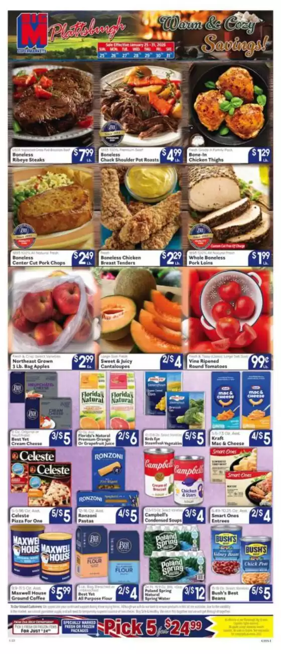BigM Supermarkets catalogue in Great Neck NY | Top offers for smart savers | 2026-01-25T00:00:00.000Z - 2026-01-31T00:00:00.000Z