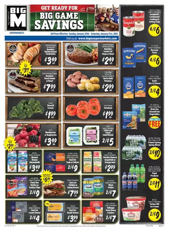 BigM Supermarkets catalogue in Great Neck NY | Weekly Specials | 2026-01-25T00:00:00.000Z - 2026-01-31T00:00:00.000Z