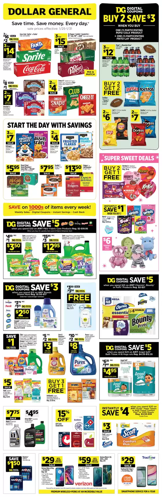 Dollar General catalogue in Depew NY | Current deals and offers | 2026-01-25T00:00:00.000Z - 2026-01-31T00:00:00.000Z
